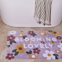 Blooming Lovely Lilac Multi Bath Mat