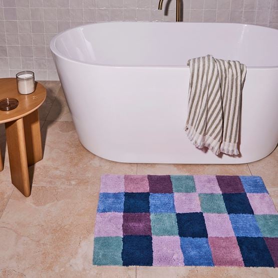 Check Jewel Multi Bath Mat