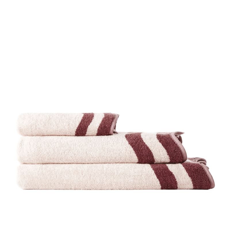 Harriet Grape Scallop Towel Range | Adairs
