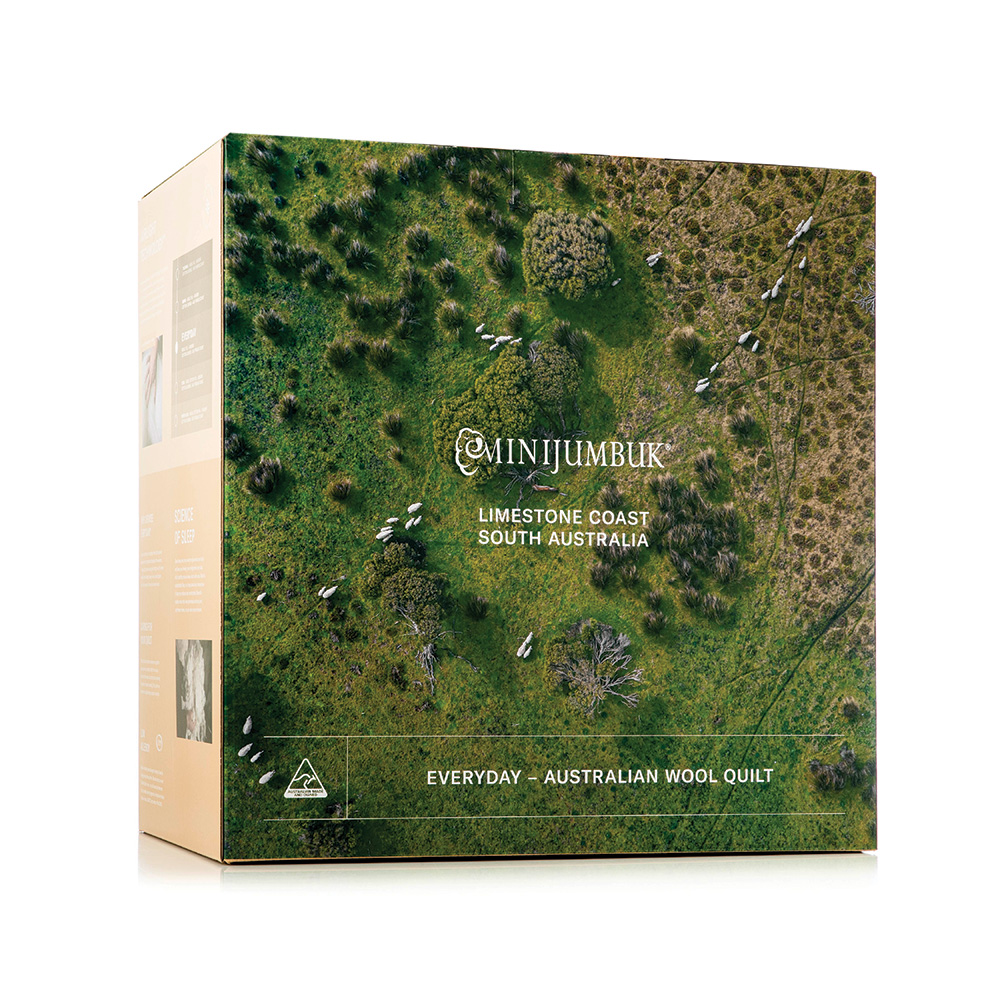 MiniJumbuk Everyday Wool Quilt Adairs