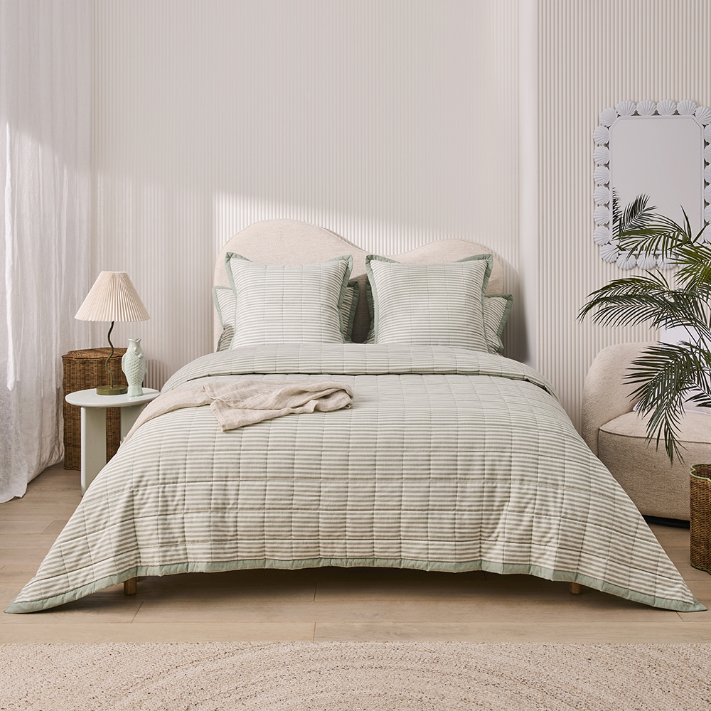 Heritage Lure Stripe Quilted Blanket NCU0LDH801