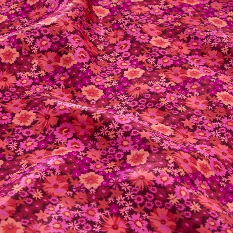 Berry Field Pure Silk Printed Pillowcase