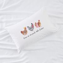 Have An Im-Peck-able Easter Text Pillowcase