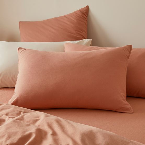Ultra Soft Jersey Clay Pillowcases