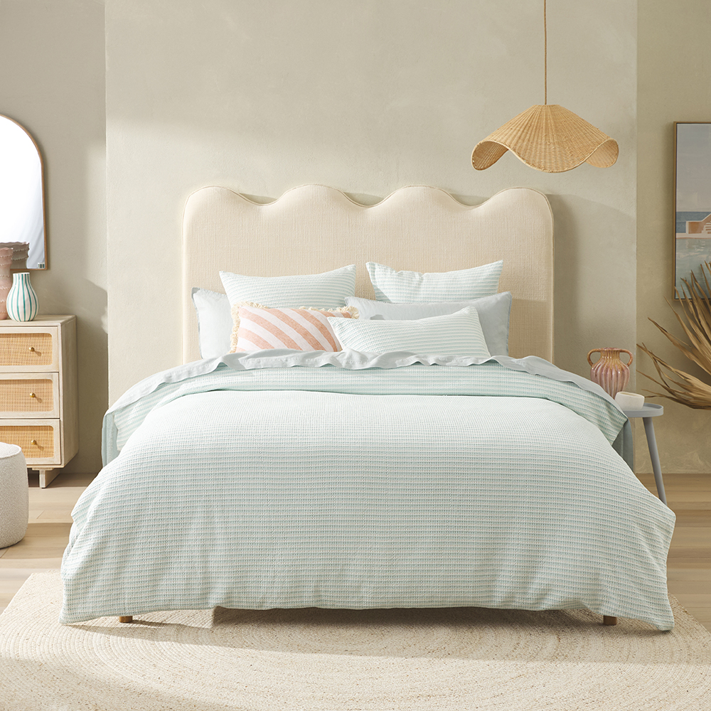 Blue Tide Quilted Sofa Cover NCU0NTD1878 main image 0