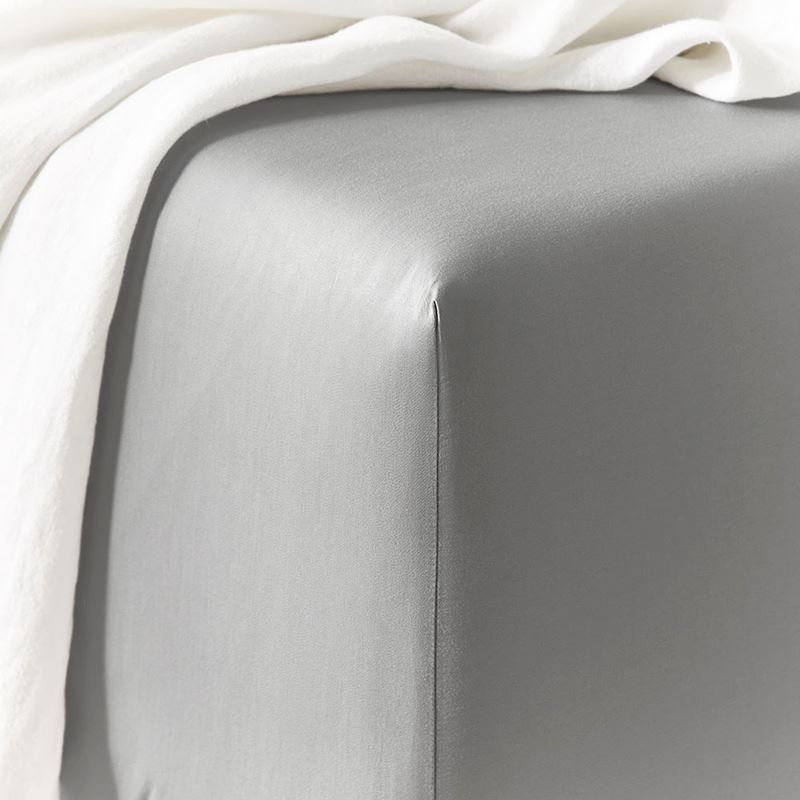 Worlds Softest Cotton Silver Fitted Sheet Separates