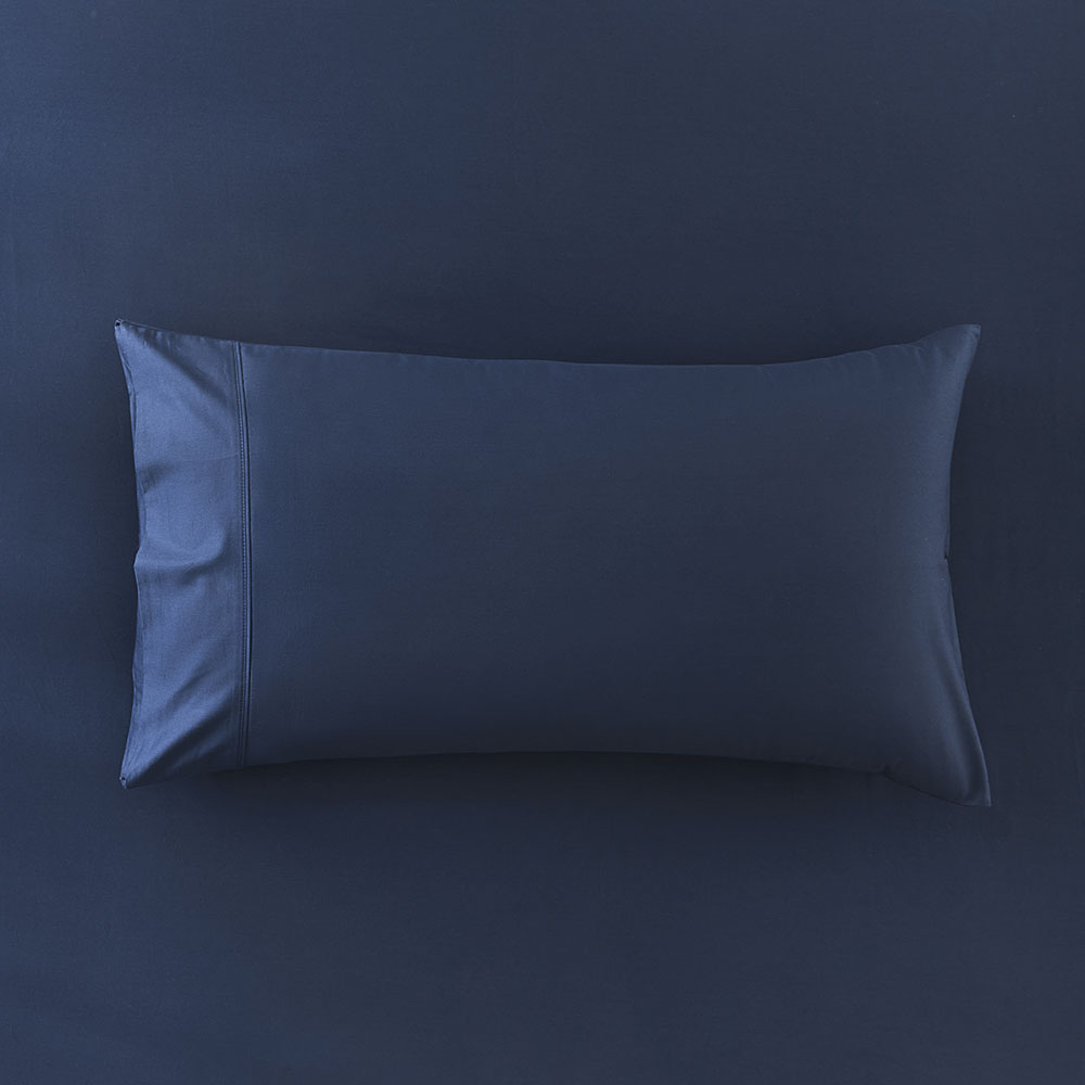 Worlds Softest Cotton Navy Fitted Sheet Separates Adairs