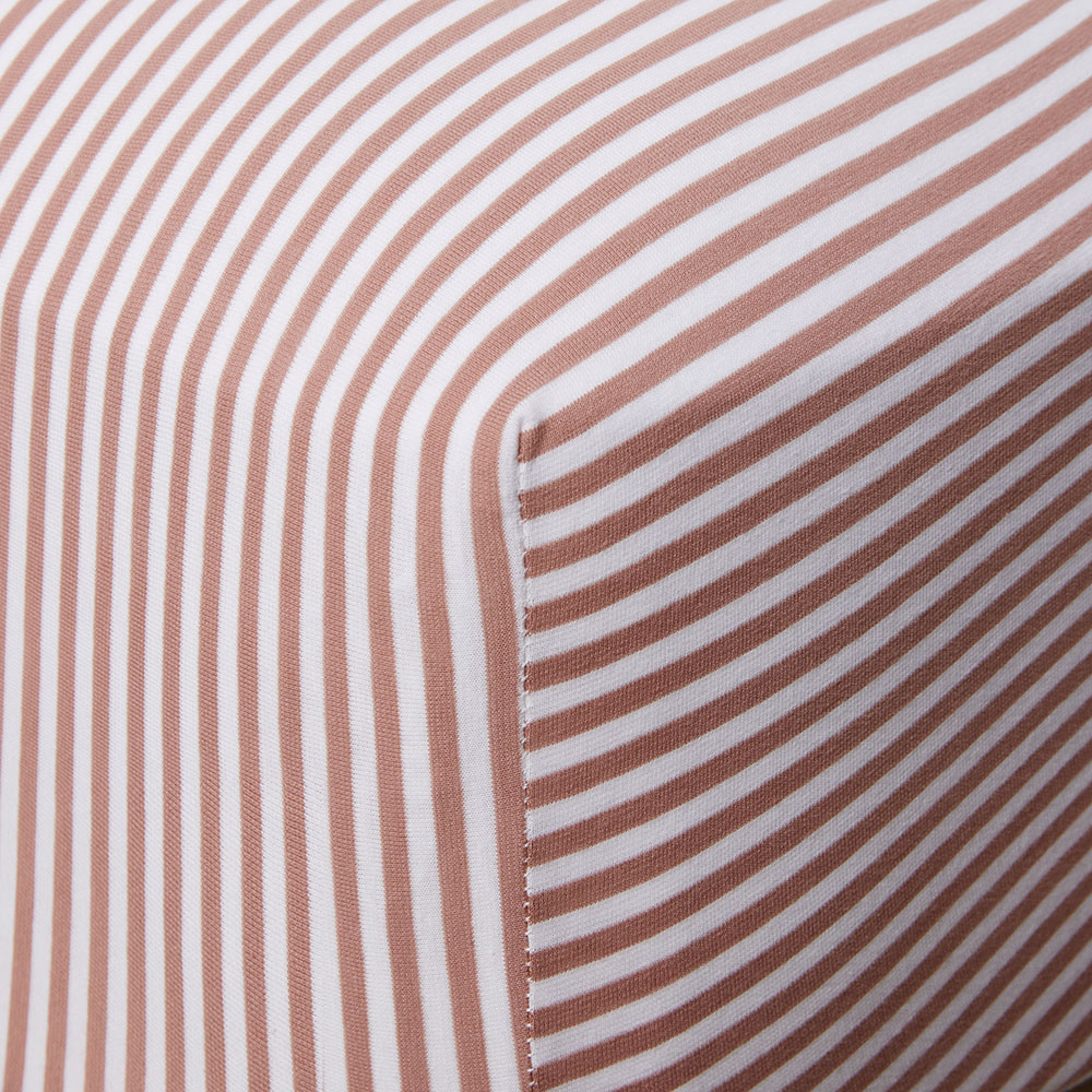 Ultra Soft Jersey Clay Stripe Sheet Separates | Adairs