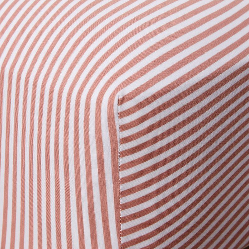 Ultra Soft Jersey Clay Stripe Sheet Separates