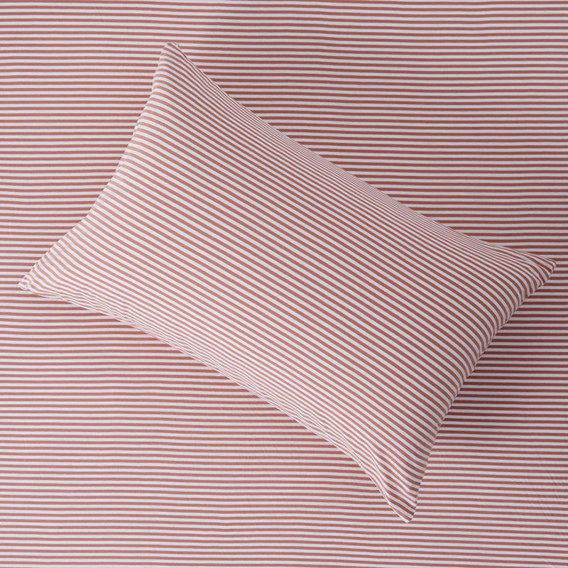 Ultra Soft Jersey Clay Stripe Sheet Separates