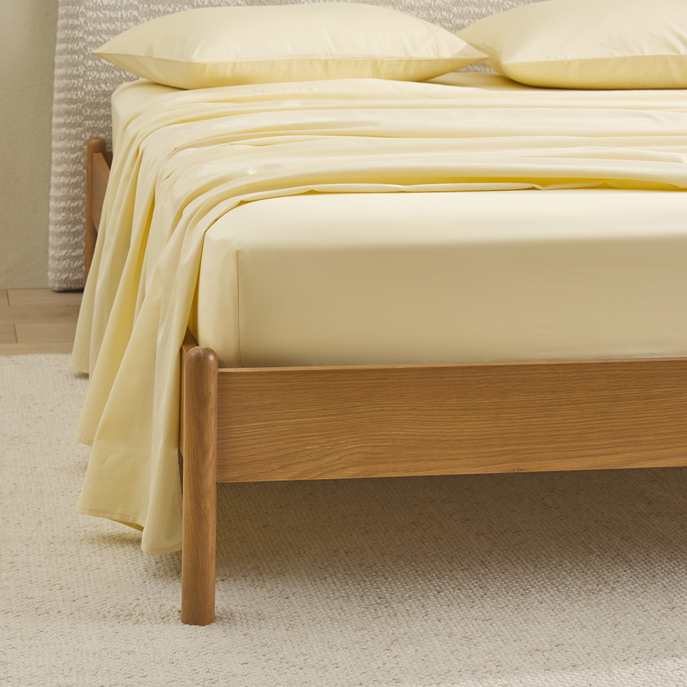 Worlds Softest Cotton Vanilla Sheet Set Adairs