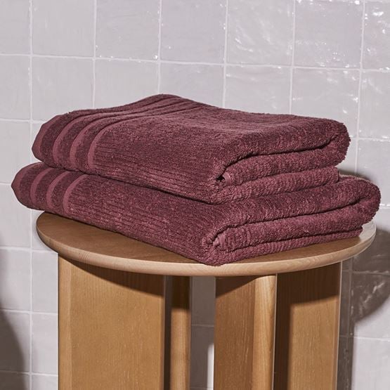 Flinders Grape Bath Towel Range