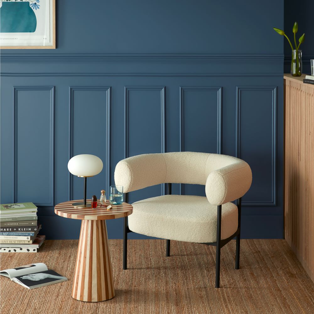 Milroy Vanilla Teddy Chair Adairs