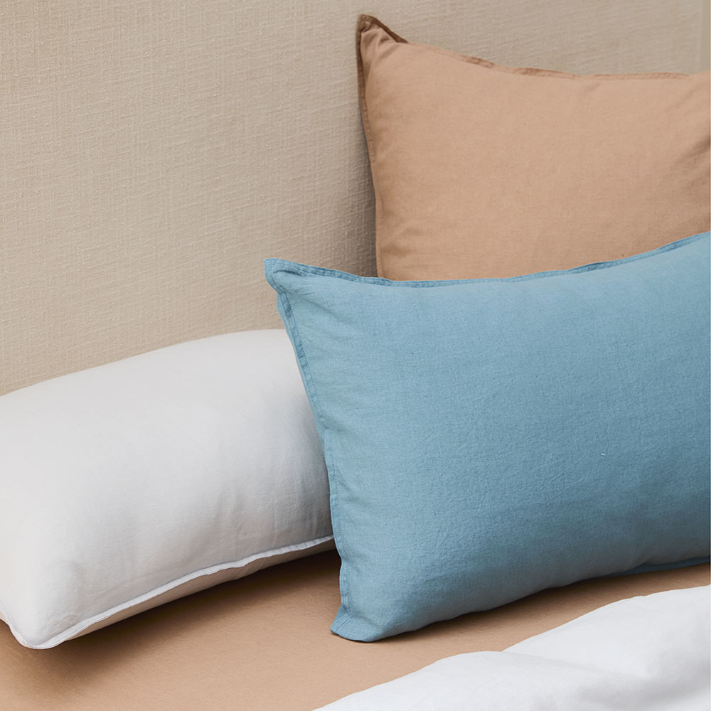 Vintage Washed Linen Hazelnut Sheet Separates | Adairs