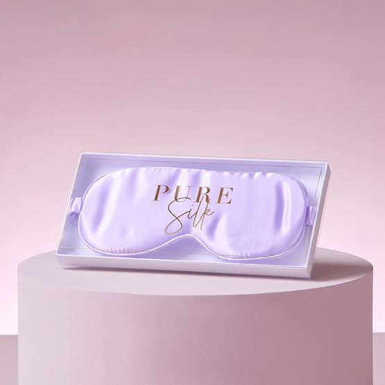 Pure Silk Lilac Eye Mask