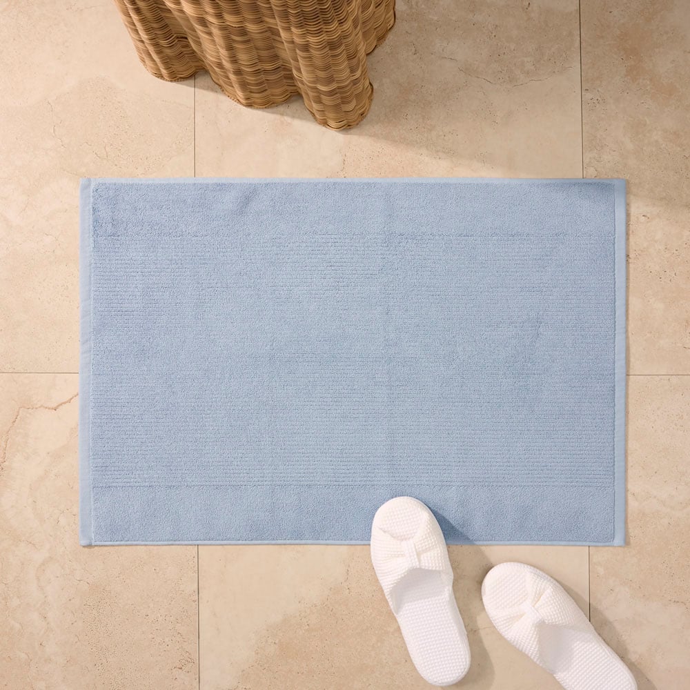Flinders Chambray Blue Towel Range Adairs