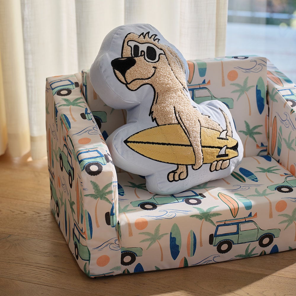 Adairs Kids Surf Beach Flip Out Sofa Adairs