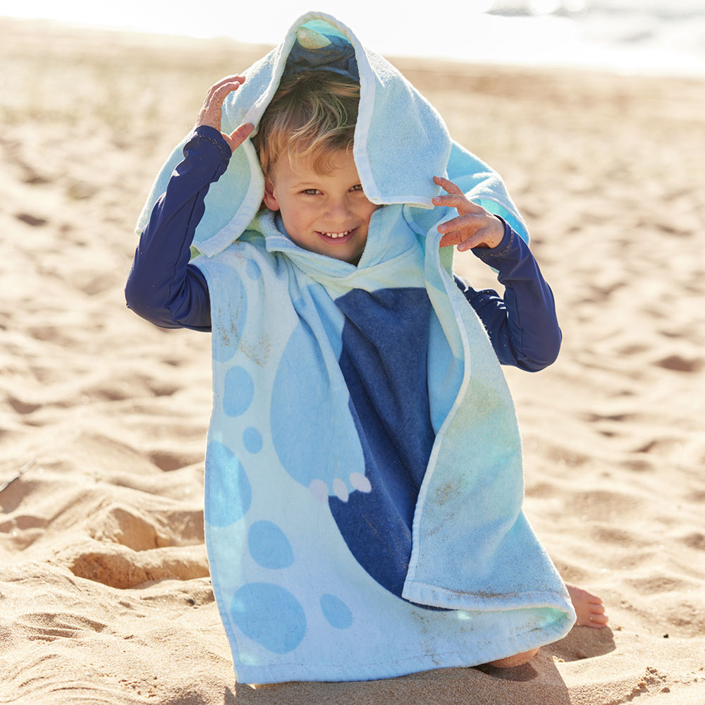 kids character beach towels