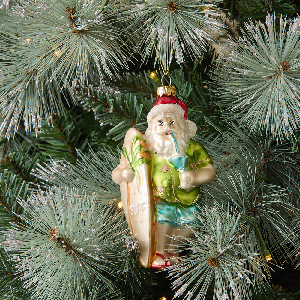 Surf christmas decoration cheap