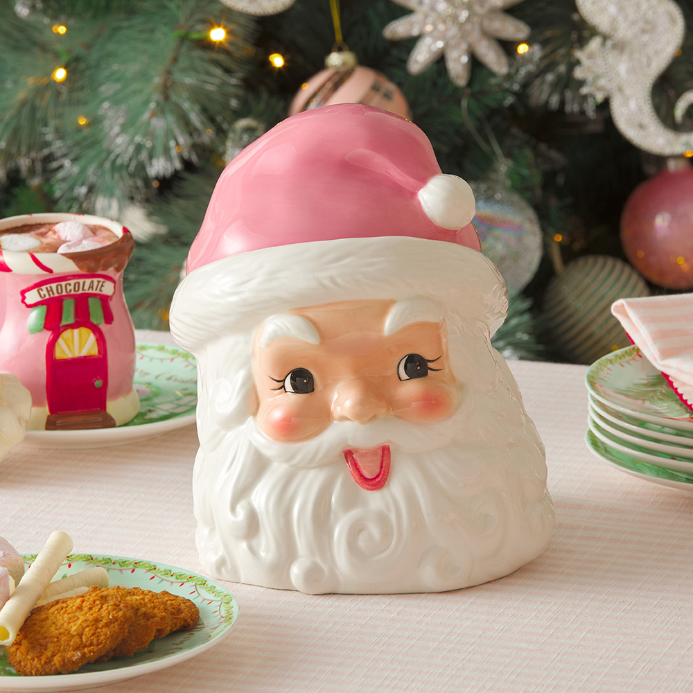 Christmas Santa Cookie Jar Adairs