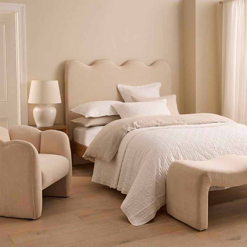Maeve Vanilla Bedhead | Stylish Bedroom Decor - Adairs