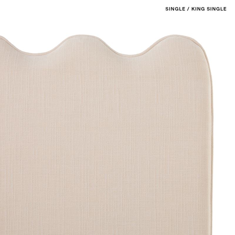 Maeve Vanilla Bedhead | Stylish Bedroom Decor - Adairs