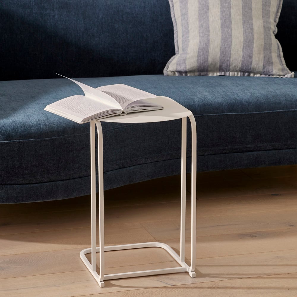 White c side table deals