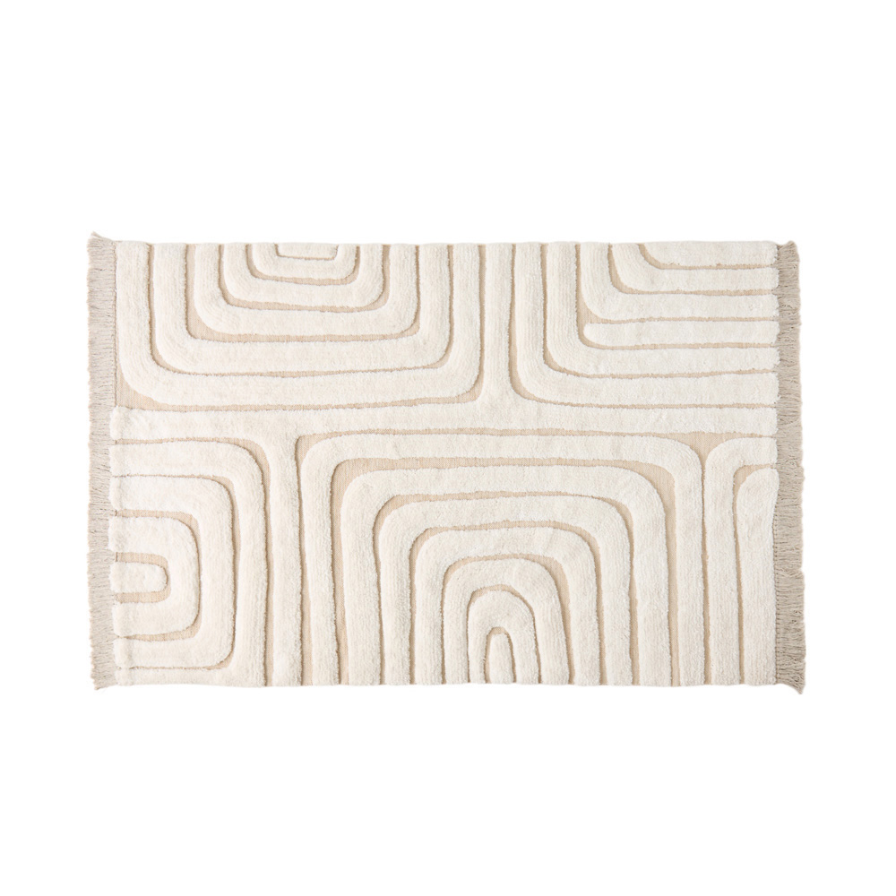 Elwood Ivory & Natural Rug | Adairs