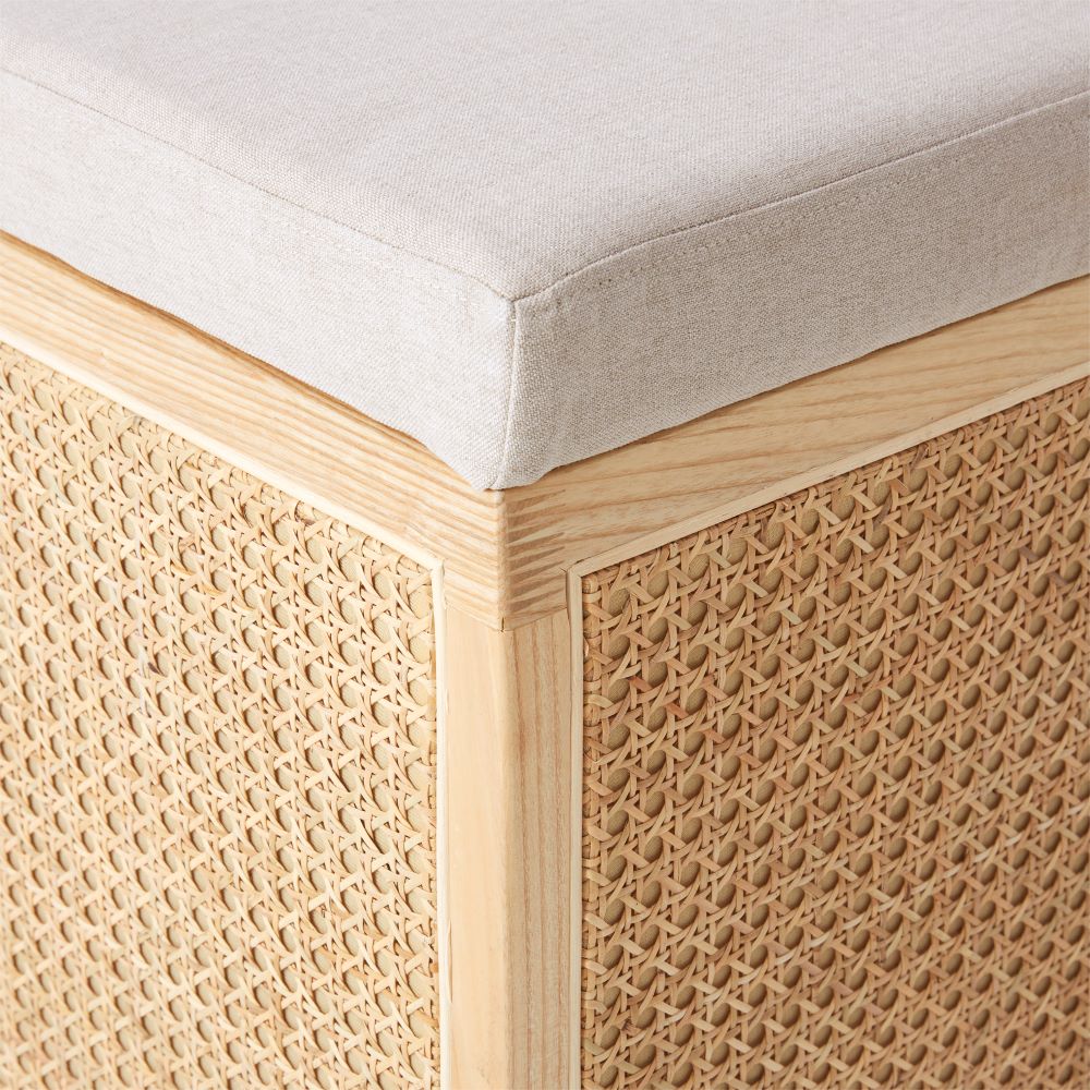 Burleigh Natural Large Storage Blanket Box Adairs