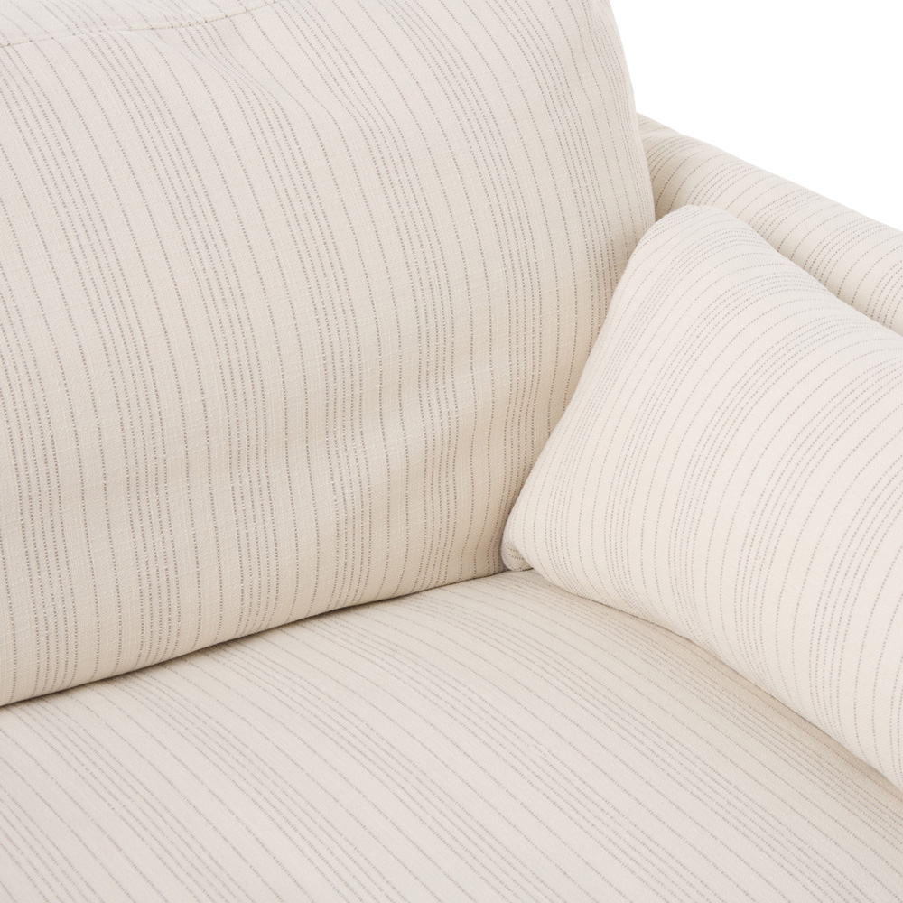 Stockholm Natural Stripe Chair Adairs