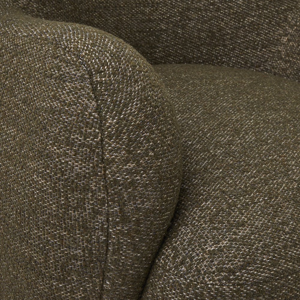 Zeus Moss Lounge Chair Adairs