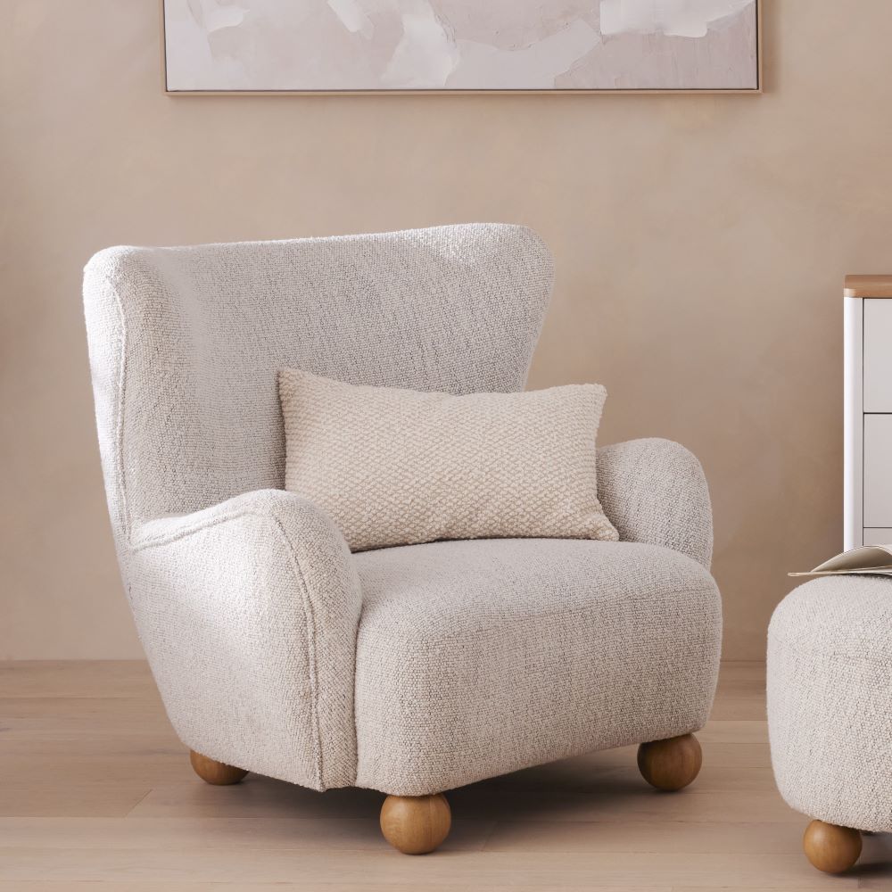 Zeus Shadow Lounge Chair Adairs