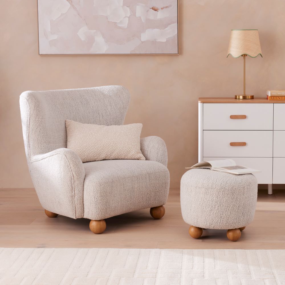 Zeus Shadow Lounge Chair Adairs