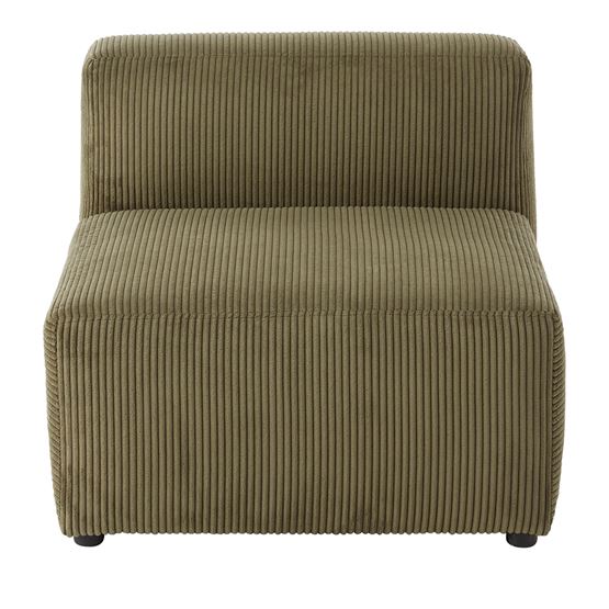 Tulsa Forest Corduroy 1 Seater Modular Lounge Chair