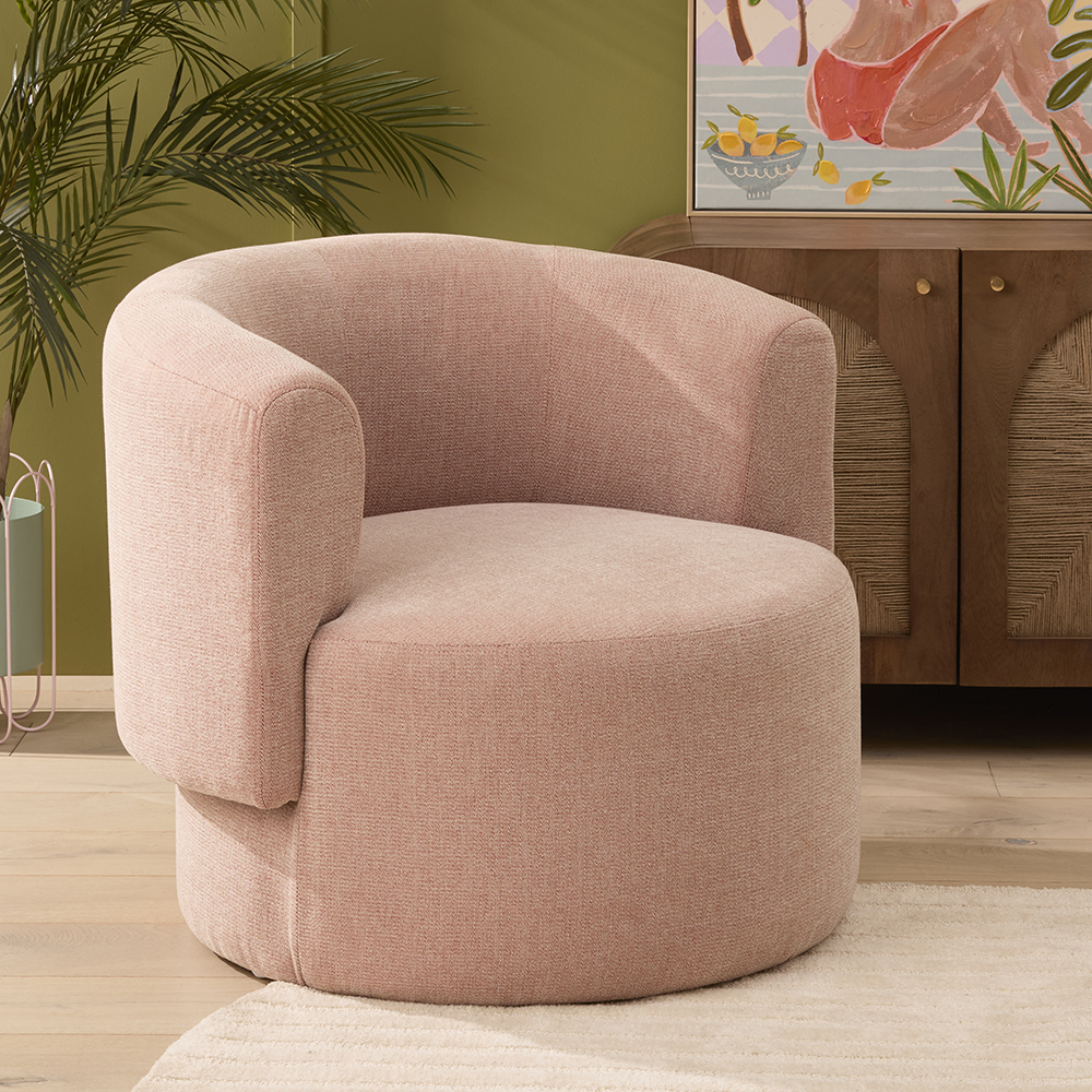 Essay Blush Chair Adairs
