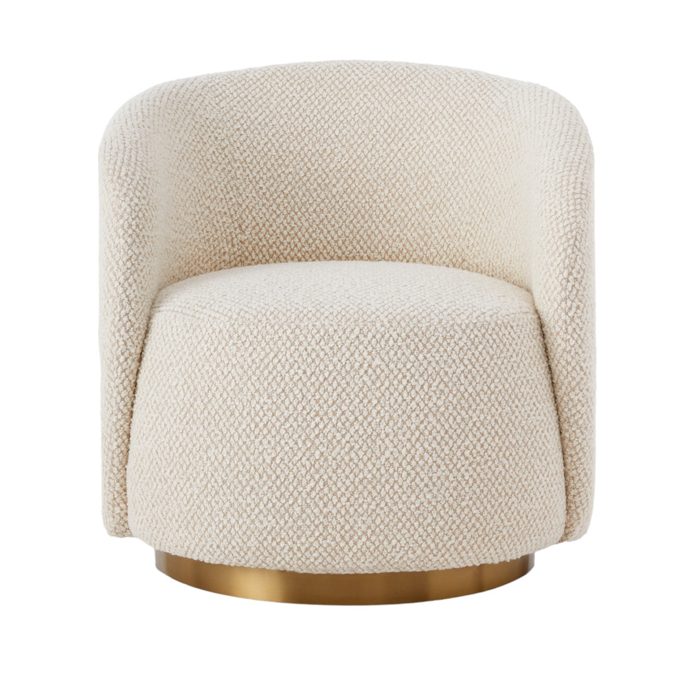 Cleo Birch Swivel Chair Adairs