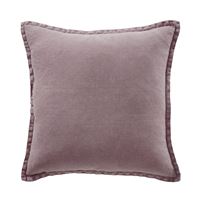 Belgian Elderberry Vintage Washed Linen Cushion