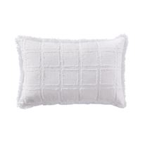 Pasquale White Linen Cushion