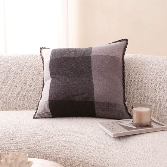 Holland Grey Wool Cushion