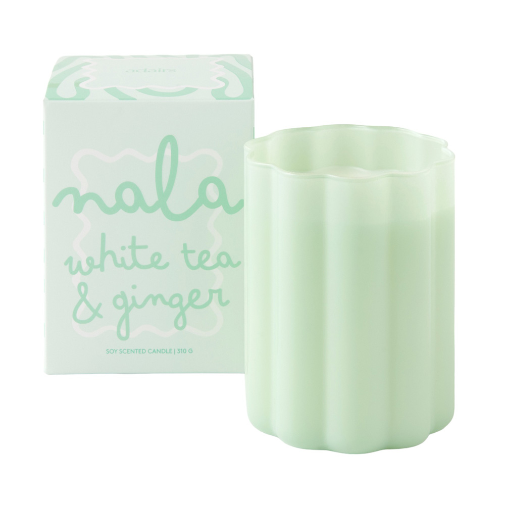Nala White Tea & Ginger Candle 310g Adairs