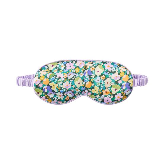 Pure Silk Bloomfield Floral Eye Mask