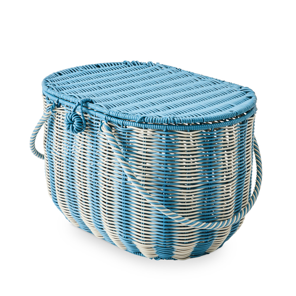 Mexicali Blue Picnic Basket | Adairs