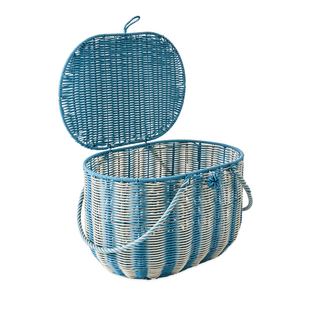 Mexicali Blue Picnic Basket | Adairs