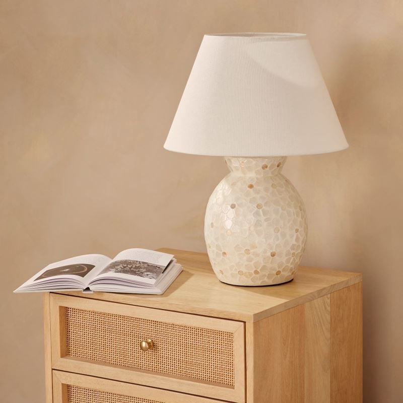 Florence Ivory Table Light