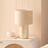 Verona Beige Check Table Light
