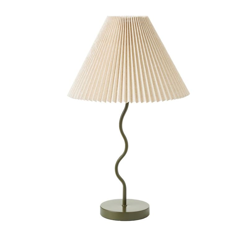 Catalina Forest & Linen Table Lamp - Stylish Design