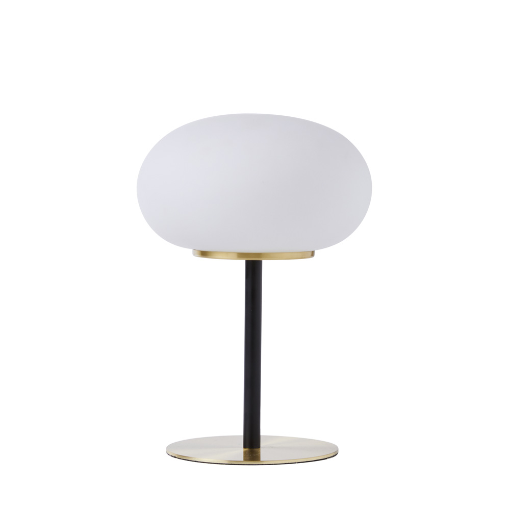 Gold bulb shop table lamp