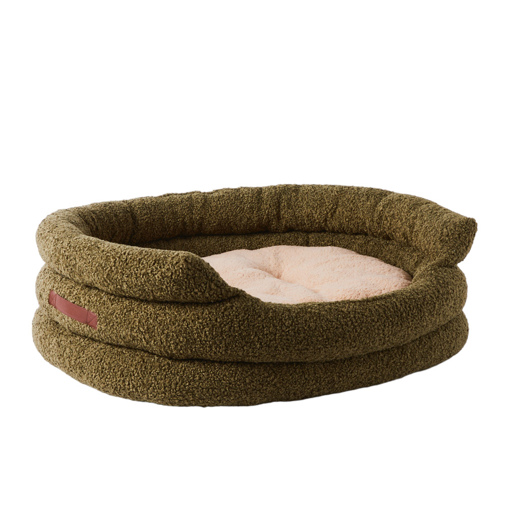 Ziggy Forest Sherpa Pet Bed Adairs