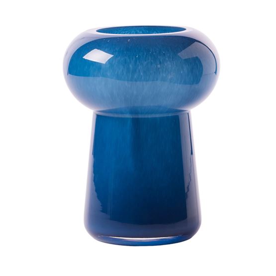 Tuba Deep Blue Vase