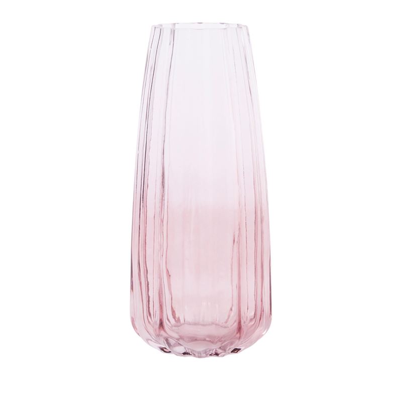 Lotus Gradient Pink Tall Vase